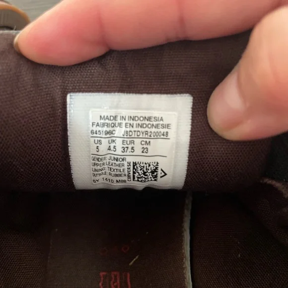 Vintage CONVERSE All Star CT Street Mid Shoes - Picture 5 of 6